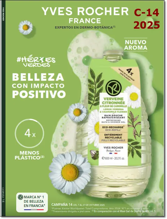 Catalogo Yves Rocher Campaña 14 2025