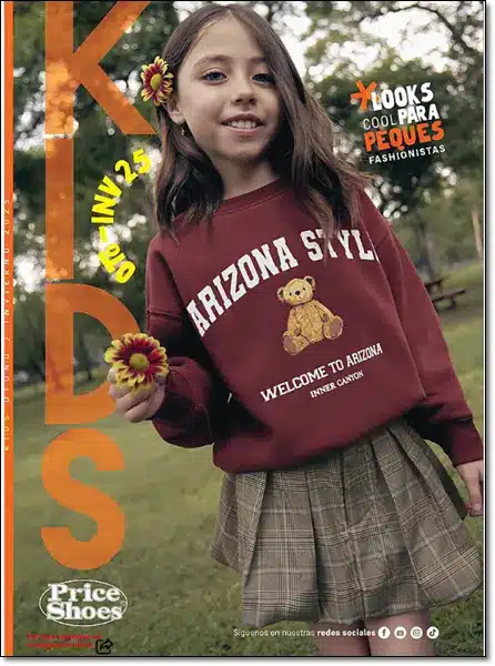 Catalogo Kids Price Shoes PDF 2025 Ropa de Niños OI