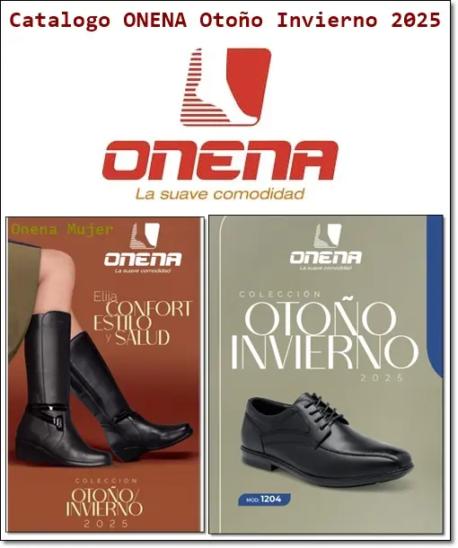 Catalogo Onena Otoño Invierno 2025 Calzado