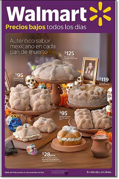 Catalogo Walmart Dia de Muertos 2025