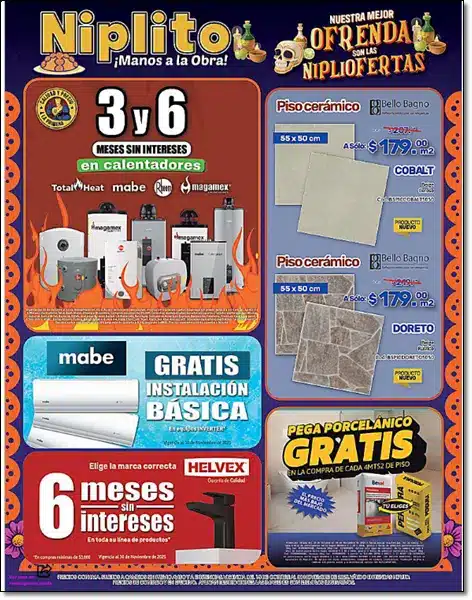 Niplito Catalogo de Ofertas Mensual Noviembre 2025