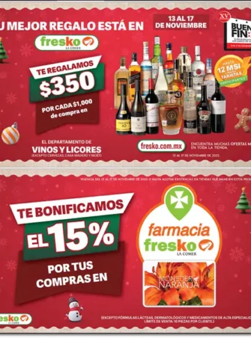 Buen Fin Fresko 2025 Catalogo de Ofertas