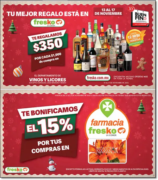 Buen Fin Fresko 2025 Catalogo de Ofertas