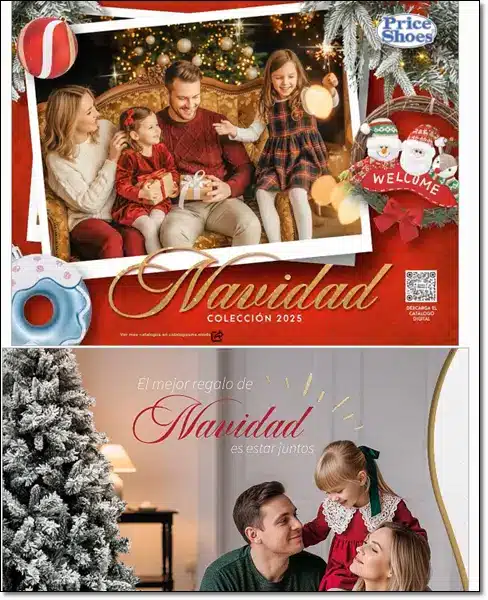 Catálogo Price Shoes Decoración Navideña 2025