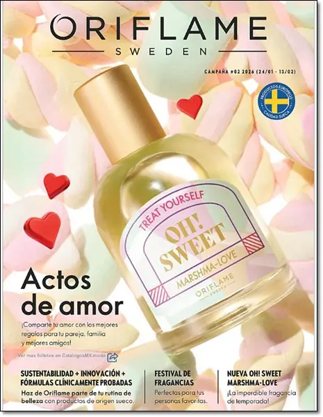 Catalogo Digital Oriflame Campaña 2 2026 Mexico