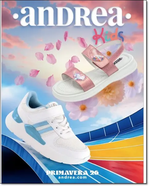 Catalogo Andrea Kids Niños 2026 Primavera