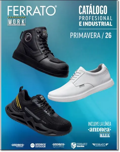 Catalogo Andrea Profesional e Industrial 2026 Calzado de Trabajo P