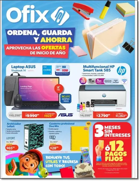 Catálogo Ofix Papelería enero febrero 2026