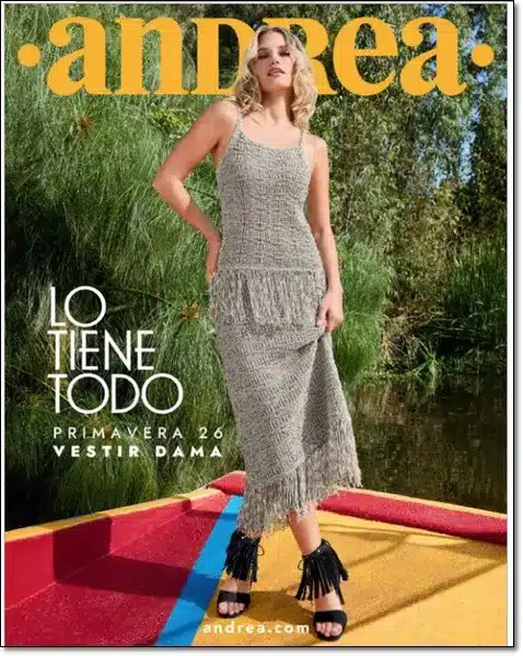 Catalogo de Ropa Andrea 2026 Vestir Primavera