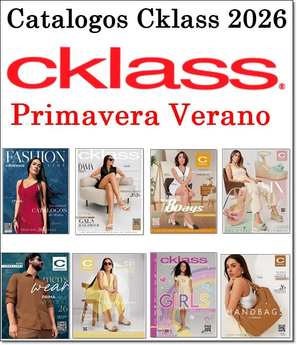 Todos los catálogos Cklass 2026 Primavera Verano