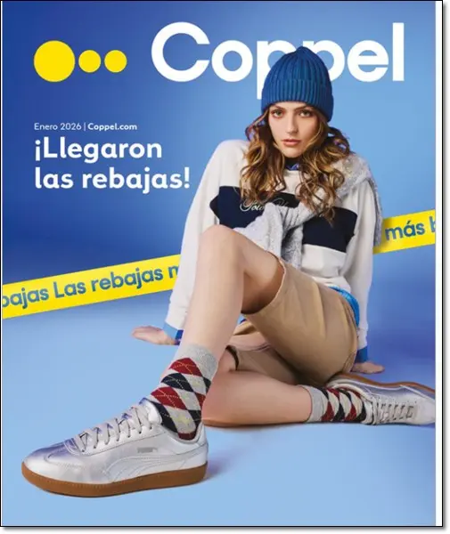 Revista Coppel Rebajas enero 2026 Mexico