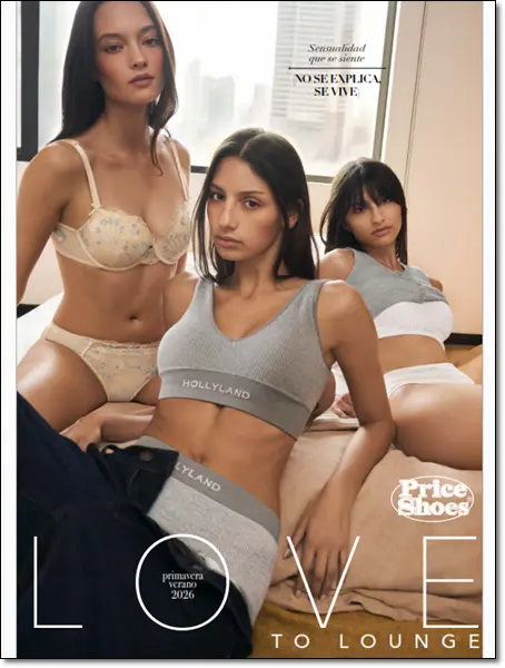 Catalogo Lenceria Price Shoes Love to Lounge PV 2026