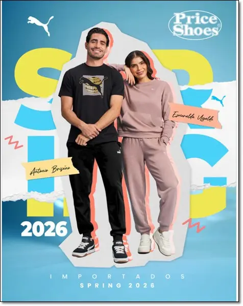 Catalogo Price Shoes Importados 2026 Spring