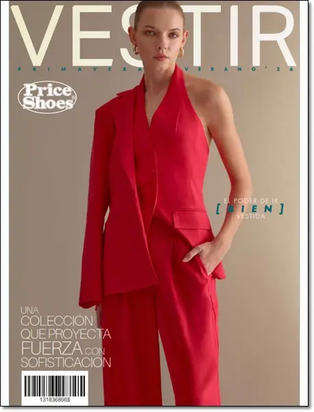 Coleccion Price Shoes Coordinados de Vestir 2026 PV