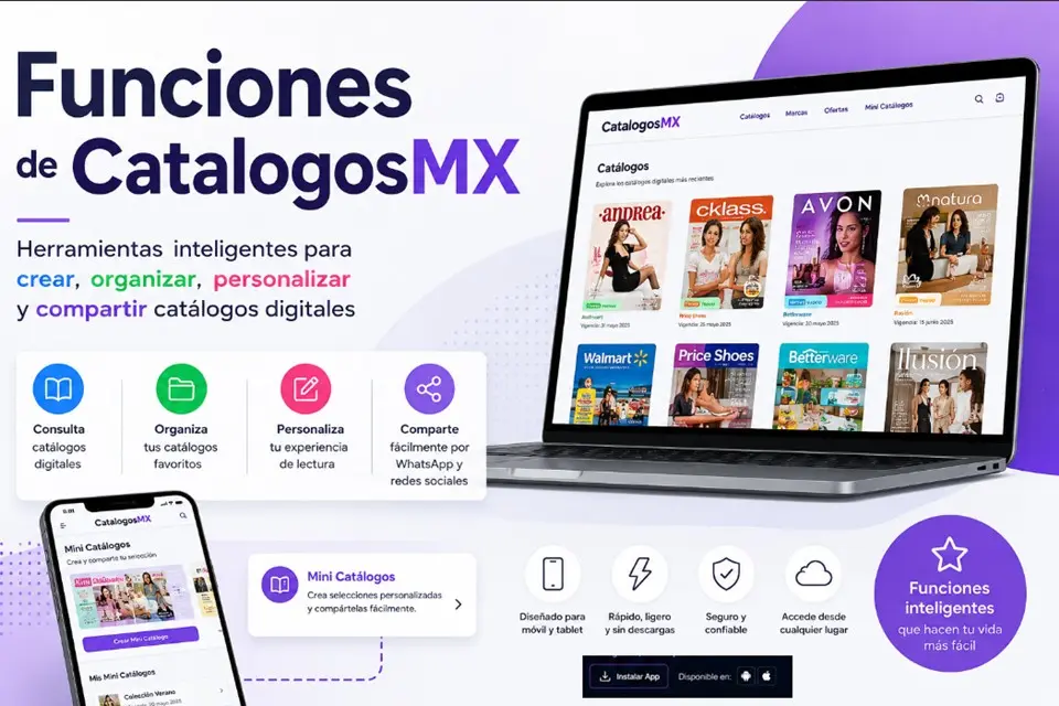 Funciones de CatalogosMX