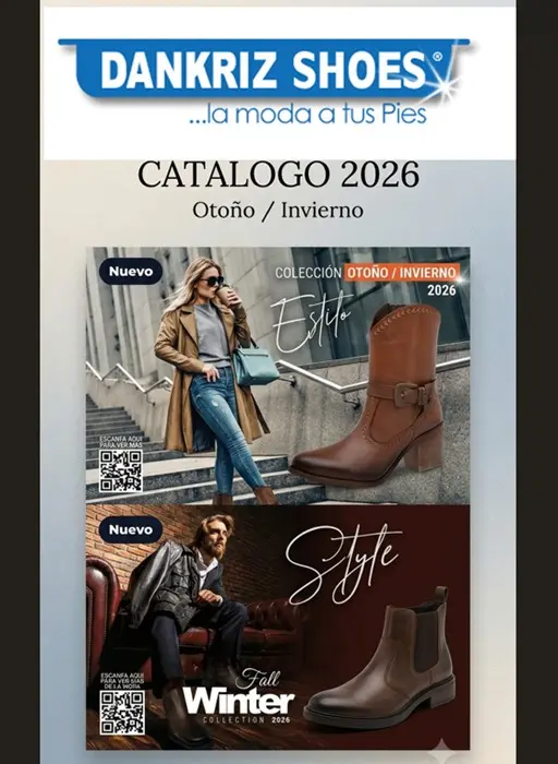 Catalogo Dankriz Shoes 2026 Otoño Invierno