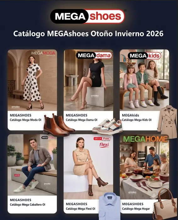Catalogos MEGAshoes Otoño Invierno 2026